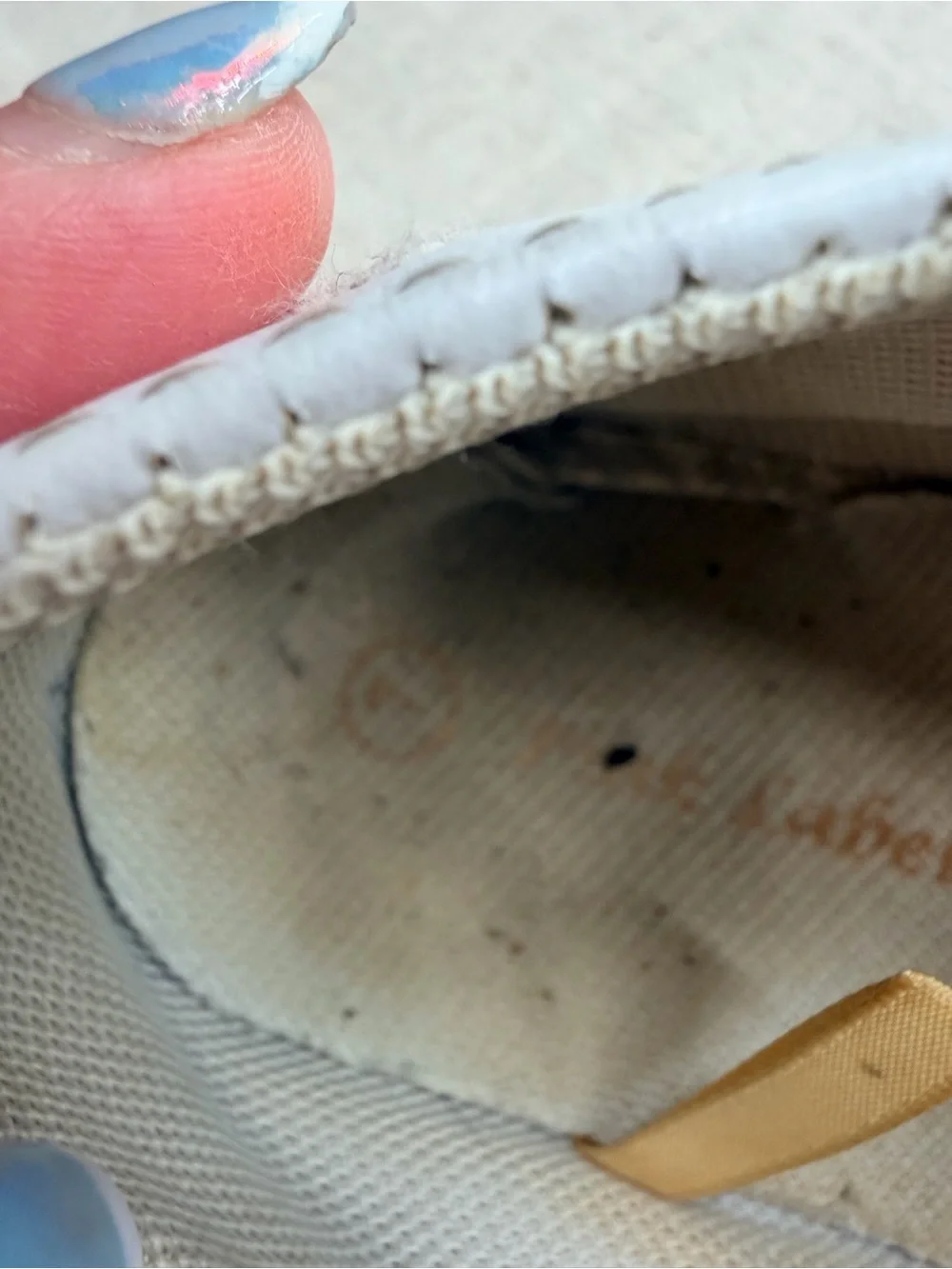 ' White Slip-On Sneakers with Gold Star Accents